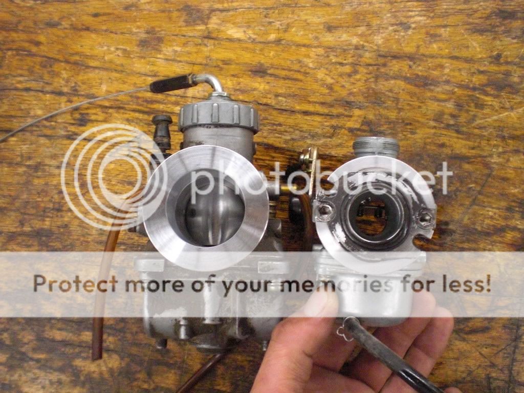 Stock 125cc 4 Stroke Carb Vs 125cc 2 Stroke Carb Photo by ToobTime